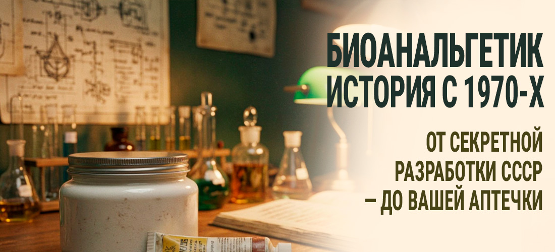Биоанальгетик — крем-гель с Биофеном: история от секретной разработки СССР до современной аптечки